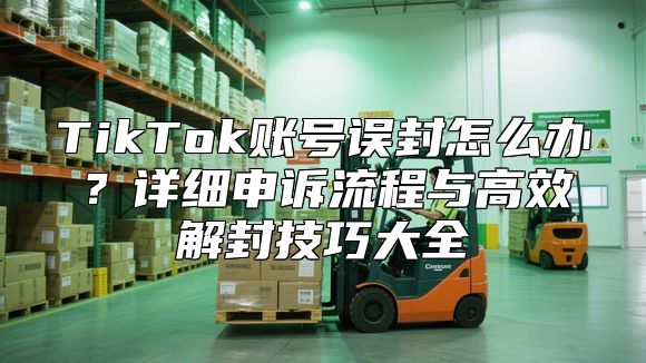 TikTok账号误封怎么办？详细申诉流程与高效解封技巧大全
