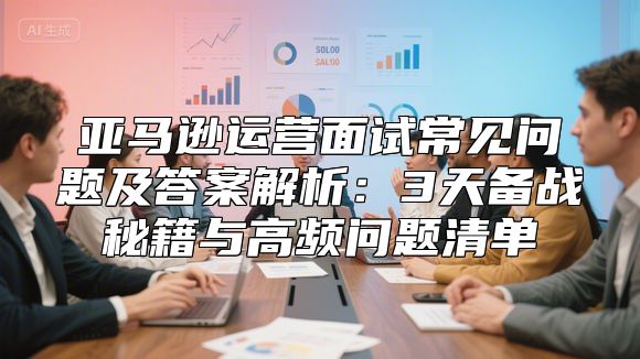 亚马逊运营面试常见问题及答案解析：3天备战秘籍与高频问题清单