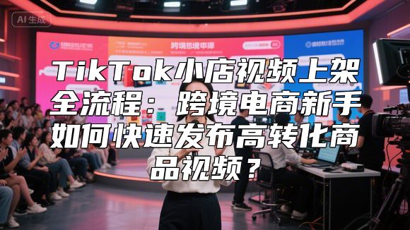 TikTok小店视频上架全流程：跨境电商新手如何快速发布高转化商品视频？