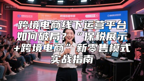 跨境电商线下运营平台如何破局？“保税展示+跨境电商”新零售模式实战指南