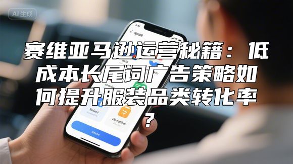 赛维亚马逊运营秘籍：低成本长尾词广告策略如何提升服装品类转化率？