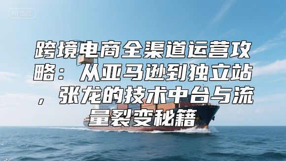 跨境电商全渠道运营攻略：从亚马逊到独立站，张龙的技术中台与流量裂变秘籍