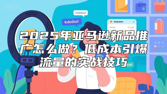 2025年亚马逊新品推广怎么做？低成本引爆流量的实战技巧