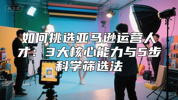 如何挑选亚马逊运营人才：3大核心能力与5步科学筛选法