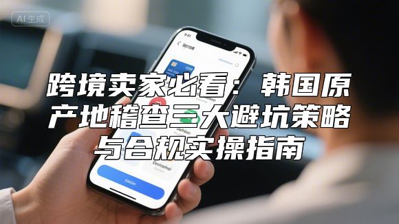 跨境卖家必看：韩国原产地稽查三大避坑策略与合规实操指南