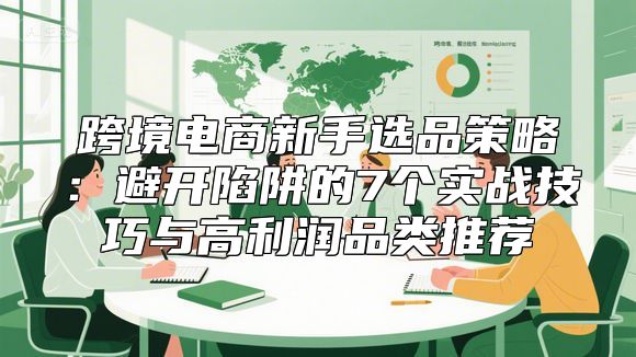 跨境电商新手选品策略：避开陷阱的7个实战技巧与高利润品类推荐