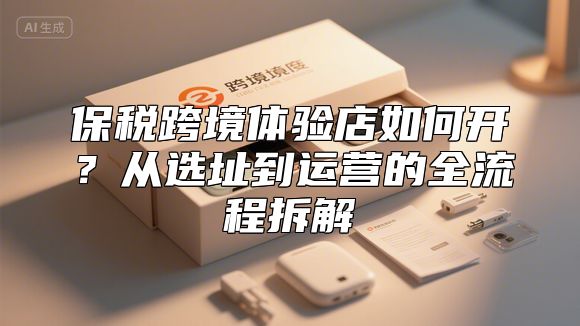 保税跨境体验店如何开？从选址到运营的全流程拆解