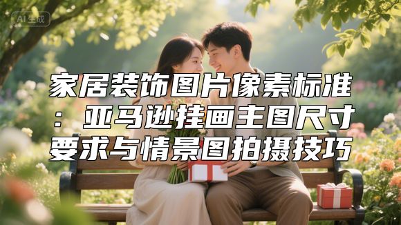 家居装饰图片像素标准：亚马逊挂画主图尺寸要求与情景图拍摄技巧
