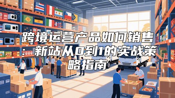 跨境运营产品如何销售：新站从0到1的实战策略指南