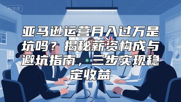 亚马逊运营月入过万是坑吗？揭秘薪资构成与避坑指南，三步实现稳定收益