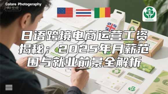 日语跨境电商运营工资揭秘：2025年月薪范围与就业前景全解析