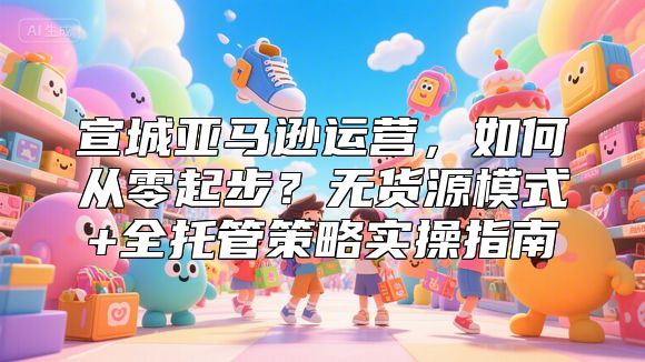 宣城亚马逊运营，如何从零起步？无货源模式+全托管策略实操指南