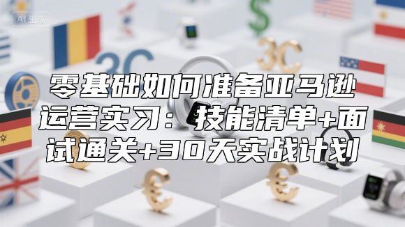 零基础如何准备亚马逊运营实习：技能清单+面试通关+30天实战计划