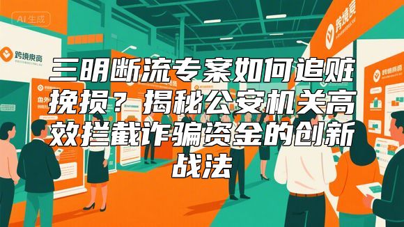 三明断流专案如何追赃挽损？揭秘公安机关高效拦截诈骗资金的创新战法