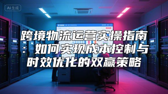 跨境物流运营实操指南：如何实现成本控制与时效优化的双赢策略