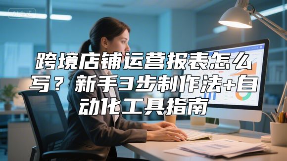跨境店铺运营报表怎么写？新手3步制作法+自动化工具指南
