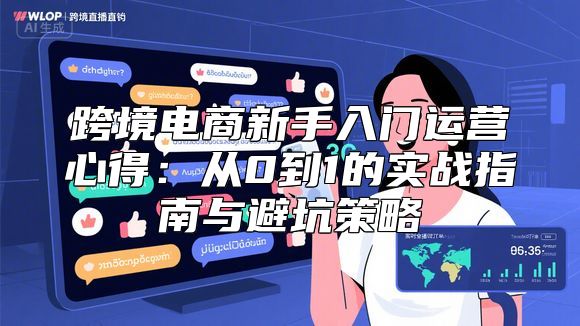 跨境电商新手入门运营心得：从0到1的实战指南与避坑策略