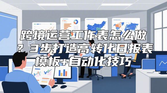 跨境运营工作表怎么做？3步打造高转化日报表模板+自动化技巧