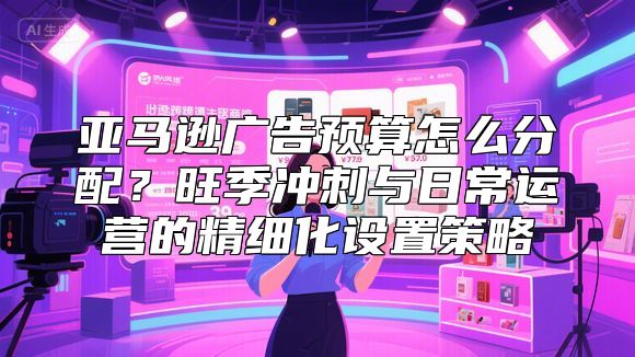 亚马逊广告预算怎么分配？旺季冲刺与日常运营的精细化设置策略