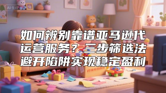 如何辨别靠谱亚马逊代运营服务？三步筛选法避开陷阱实现稳定盈利