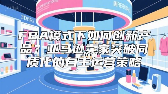 FBA模式下如何创新产品？亚马逊卖家突破同质化的自主运营策略