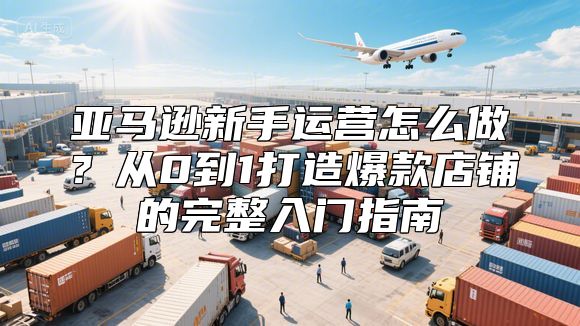 亚马逊新手运营怎么做？从0到1打造爆款店铺的完整入门指南