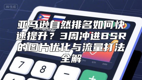 亚马逊自然排名如何快速提升？3周冲进BSR的图片优化与流量打法全解