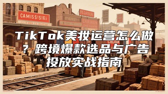 TikTok美妆运营怎么做？跨境爆款选品与广告投放实战指南