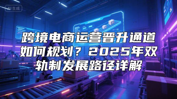 跨境电商运营晋升通道如何规划？2025年双轨制发展路径详解
