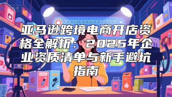 亚马逊跨境电商开店资格全解析：2025年企业资质清单与新手避坑指南
