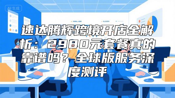 速达腾辉跨境开店全解析：2980元套餐真的靠谱吗？全球版服务深度测评