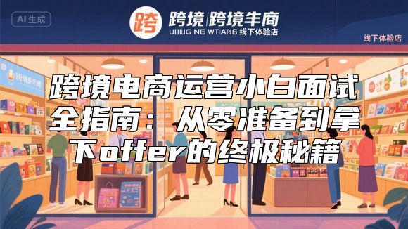跨境电商运营小白面试全指南：从零准备到拿下offer的终极秘籍