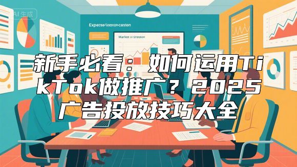 新手必看：如何运用TikTok做推广？2025广告投放技巧大全