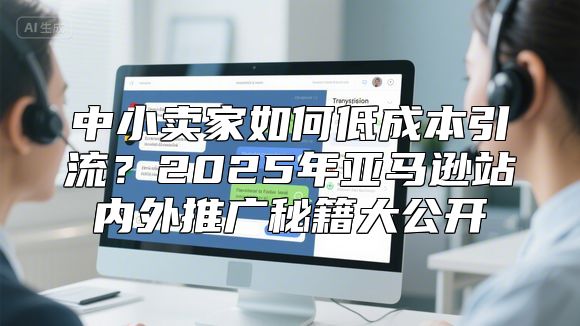 中小卖家如何低成本引流？2025年亚马逊站内外推广秘籍大公开