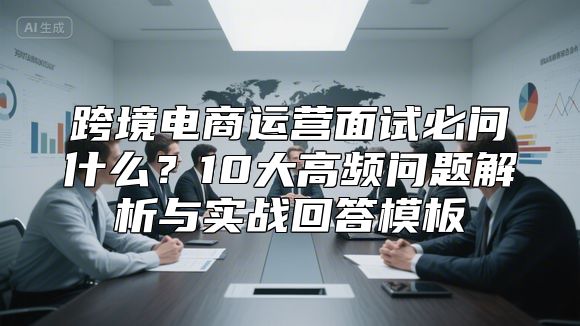 跨境电商运营面试必问什么？10大高频问题解析与实战回答模板