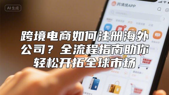 跨境电商如何注册海外公司？全流程指南助你轻松开拓全球市场
