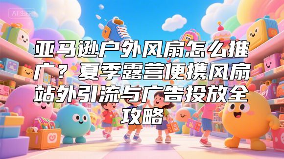 亚马逊户外风扇怎么推广？夏季露营便携风扇站外引流与广告投放全攻略