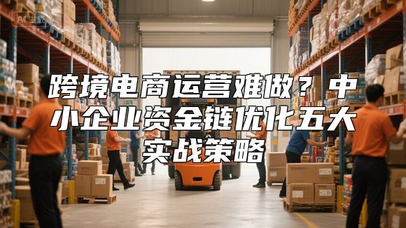 跨境电商运营难做？中小企业资金链优化五大实战策略