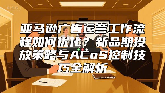 亚马逊广告运营工作流程如何优化？新品期投放策略与ACoS控制技巧全解析