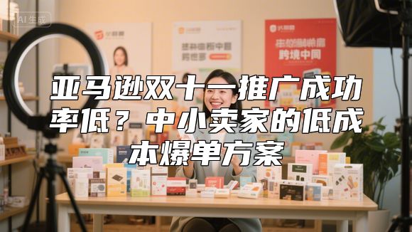 亚马逊双十一推广成功率低？中小卖家的低成本爆单方案