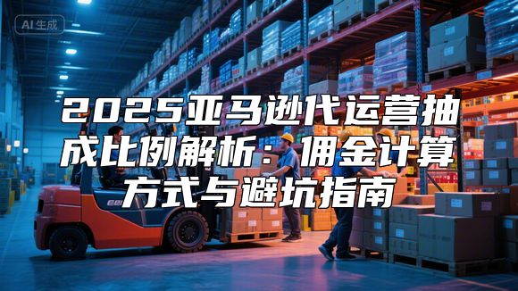 2025亚马逊代运营抽成比例解析：佣金计算方式与避坑指南
