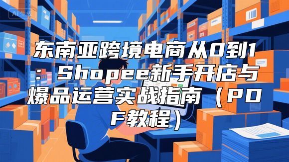东南亚跨境电商从0到1：Shopee新手开店与爆品运营实战指南（PDF教程）