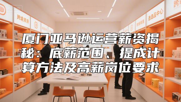 厦门亚马逊运营薪资揭秘：底薪范围、提成计算方法及高薪岗位要求