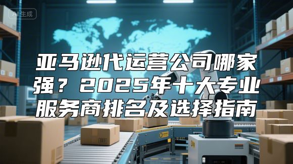 亚马逊代运营公司哪家强？2025年十大专业服务商排名及选择指南