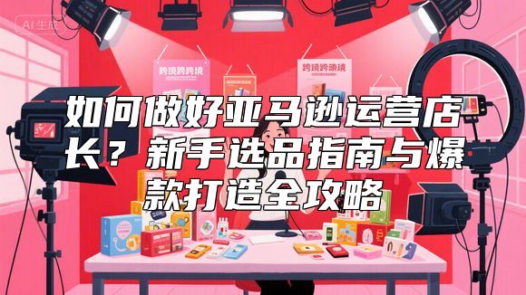 如何做好亚马逊运营店长？新手选品指南与爆款打造全攻略