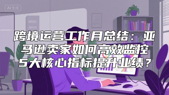 跨境运营工作月总结：亚马逊卖家如何高效监控5大核心指标提升业绩？