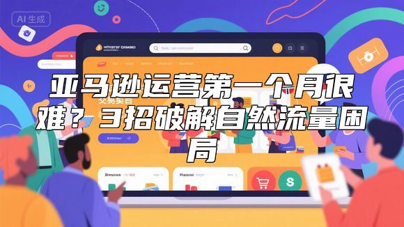 亚马逊运营第一个月很难？3招破解自然流量困局
