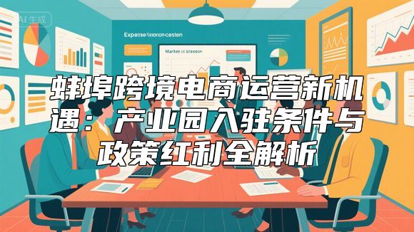 蚌埠跨境电商运营新机遇：产业园入驻条件与政策红利全解析