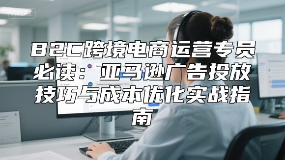 B2C跨境电商运营专员必读：亚马逊广告投放技巧与成本优化实战指南