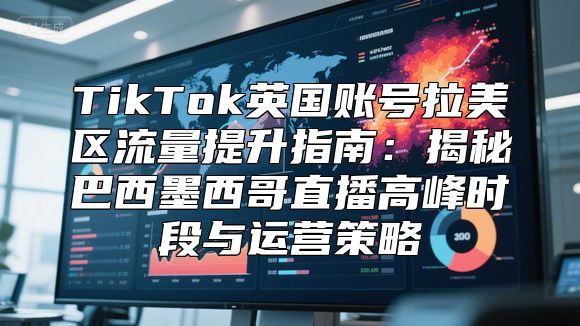 TikTok英国账号拉美区流量提升指南：揭秘巴西墨西哥直播高峰时段与运营策略